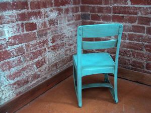 chair in corner