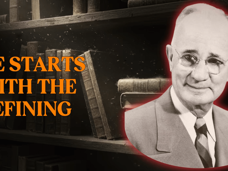 Broken before blessing